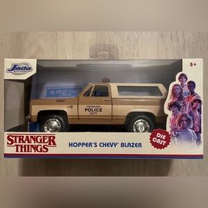 HOPPER'S CHEVROLET BLAZER BROWN "STRANGER THINGS" 1/32 DIECAST BY JADA